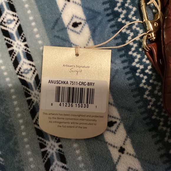 Anuschka shoulder handbag never used - Picture 5 of 5